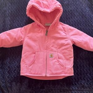 Carhartt Baby Girl Sherpa Lined Jacket